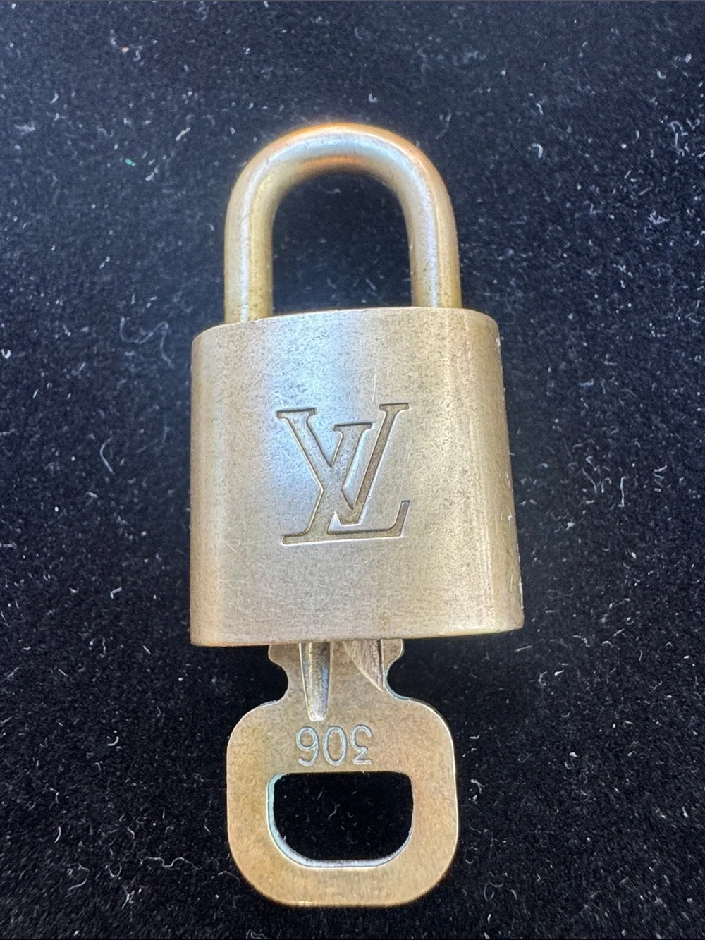 Louis Vuitton 306  Padlock with Key